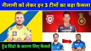 IPL 2021 - 3 HUGE Changes Made By These 3 Teams During Trade Window