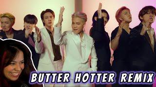 BTS (방탄소년단) 'Butter (Hotter Remix)' Official MV | first time REACTION!!