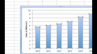 Excel Bar Chart Labeled by Year