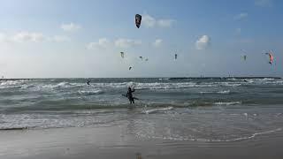 Every windy day onTel Aviv beach