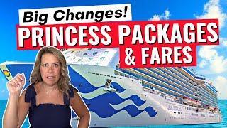 PRINCESS CRUISES NEW PACKAGE UPDATES EXPLAINED (Princess Plus, Princess Premier & Standard)