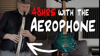 Guitarist Demos the Roland Aerophone Ae-30