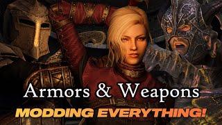 Modding Every Skyrim Armors & Weapons Textures