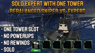 TDX | Expert Mode Solo with Only Sniper