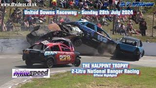 Halfpint Trophy 2-Litre National Bangers | St Day | 28 July 2024 | Highlights