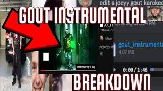 JOEYY - GOUT (INSTRUMENTAL) [FL STUDIO BREAKDOWN]