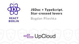 JSDoc + TypeScript. Star-crossed lovers - Bogdan Plieshka