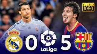 جن جنون الشوالي/ برشلونة {5-0} ريال مدريد/الدوري الإسباني/كلاسيكو تاريخيجوارديولا يزل مورينهو/FHD