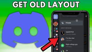 How to get old discord layout 2024  (New Method)