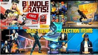 OB42 NEW TREND  COLLECTION ITEMS _ PATCH UPDATE EVENT REWARDS _ GHOST CRIMINAL BUNDLE