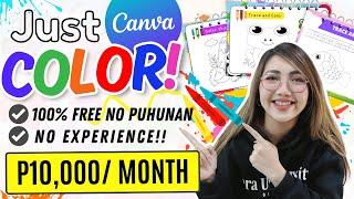 KUMITA SA PAG-COLOR: $1,000+ [P50K PATAAS] USING CANVA STEP BY STEP GUIDE (FOR BEGINNERS)