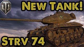 Strv 74 - NEW TANK -  Road To Tier X - WoT