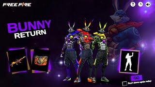 Bunny Bundle Return ( Confirm Date ) Free Fire Bunny Bundle | New Event In Free Fire | Ff New Event