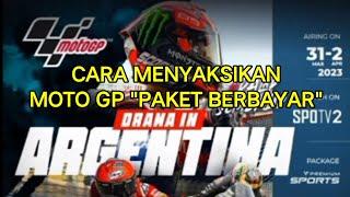 Mau Nonton MotoGp Live Streaming Secara Legal?? Aplikasi Vision+ di SPO TV || Siaran Berbayar