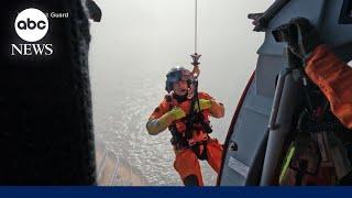 Rescue at sea: Coast Guard airlifts boy experiencing medical emergency off cruise ship