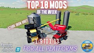 TOP 10 MODS OF THE WEEK - Farming Simulator 22