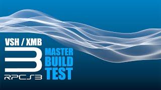 VSH XMB RPCS3 Master Build Test | i7 4790 + RX 570