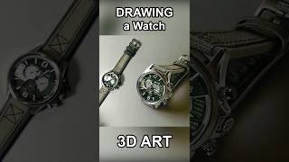 Drawing vs Wristwatch #art #marcellobarenghi