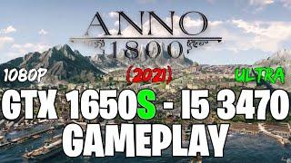 Anno 1800 (2021) | GTX 1650S 4GB - i5 3470 |