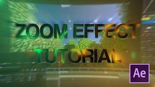 How to Make The Zoom Tunnel Effect in After Effects | + Free Preset