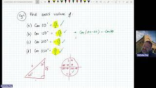 ASTC Unit circle Questions (Degrees)