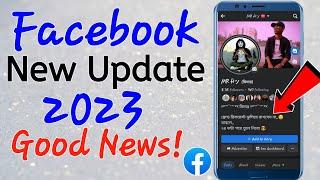 Good News! - Facebook New Update 2023 | MRH. Update tips | Facebook Bio