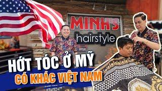 Du lịch tự túc Mỹ #06: Hớt tóc ở Mỹ có khác ở Việt Nam ? | Bùi Hồ TV