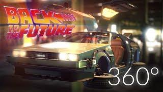  Back to the Future - DeLorean, VR experience [ 360 video   ] CGI
