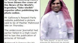 Fake Sheikh Mazher Mahmood Exposed by George Galloway