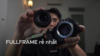 Máy ảnh FullFrame mirrorless rẻ nhất của Canon