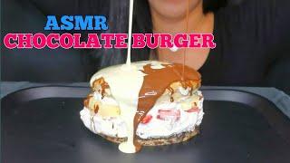 ASMR CHOCOLATE BURGER [SOFT EATING SOUNDS] RUNI ASMR