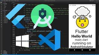 How To Run Flutter App in VSCode Android Emulator on Windows 10 or 11 (2023)