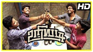 Uriyadi Tamil Movie Scenes | Vijay Kumar argues with Suruli | Henna | Mime Gopi