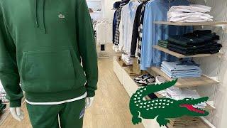 LACOSTE new collection of shirts shoes and jackets for autumn