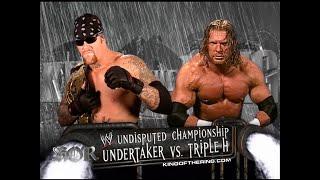 Story of The Undertaker vs. Triple H | King Of The Ring 2002
