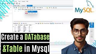 How to Create new Database and Table in MySQL Workbench | Create mysql table/database tutorial