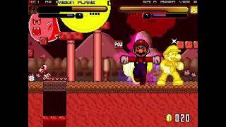 MarioFan06 MUGEN: Will of Prison Flame VS Gold Mario