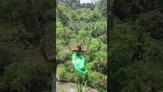 bali jungle swing ubud #ubud #ubudbali #baliisland