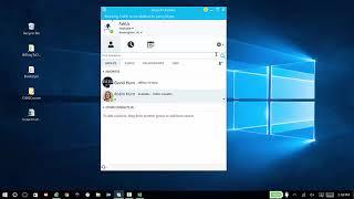 How to Accept Skype Messages