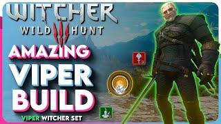 Amazing Witcher 3 VIPER Build - Viper Combat Build (Witcher 3 Next Gen Build)