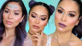 3 Easy Festival/Coachella Makeup Looks | Drugstore Makeup Tutorial