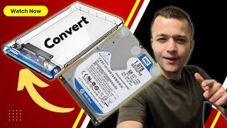 How To Convert an Internal Hard Drive to External