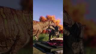 METRIACANTHOSAURUS SOCIAL EATING - Jurassic World Evolution 2