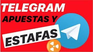 APUESTAS DEPORTIVAS en TELEGRAM. Peligro de ESTAFAS