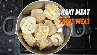 HOW TO COOK TRIPE | Nigerian Shaki Meat | TRIPE RECIPE