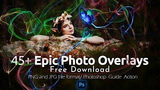 45+ Free photoshop overlays pack | Fantasy Epic PNG,JPG Overlays pack free download  | Free overlays