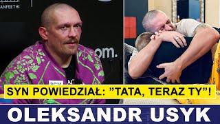 USYK: SYN ZDOBYŁ PAS I POWIEDZIAŁ "TATA, TERAZ TY"!