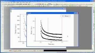 Graphing: Origin: Data Marker and Analysis Marker