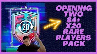 20 Swaps Opening Two 84+ X20 Rare Players Pack - FIFA 23 - Worth It? 2 x 84 x 20