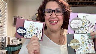 Stampin’ Up! Dainty Delight Use It Up Box Embossed Cards #stampinup #cardmaking #handmade